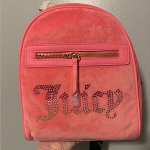 Pink lemonade juicy couture backpack new with tags